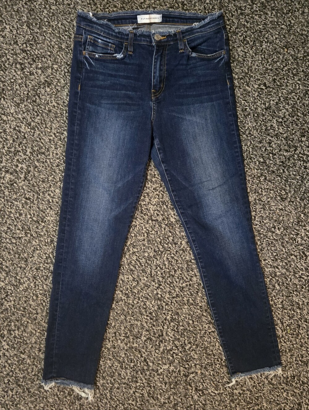 Flying Monkey Dark Blue Women's Skinny Jeans Size 28